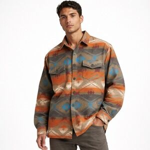 Farthest Point by Scully Shirt Jacket Shacket XXL Multicolor Aztec Southwestern